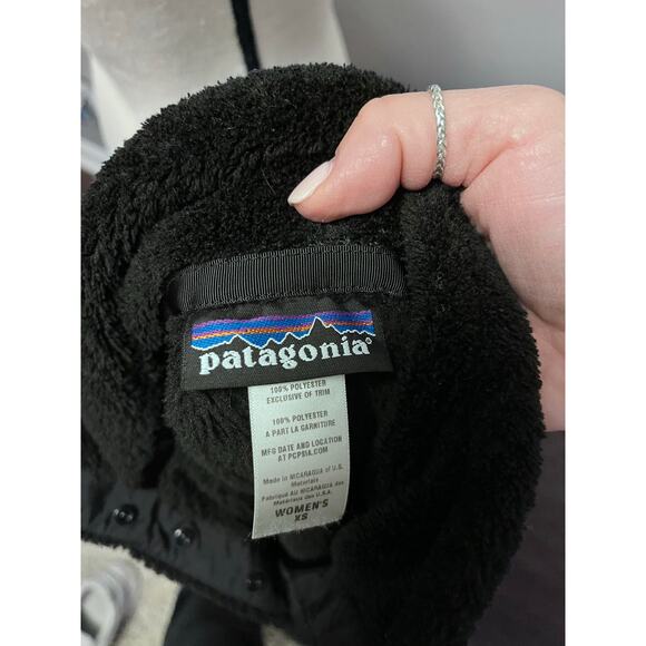 Patagonia black snap sweater size xs - Picture 2 of 5